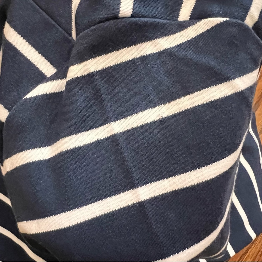 Pendleton Marseille Stripe Women's three quarter shirt, envelope neck, size M - Picture 10 of 10